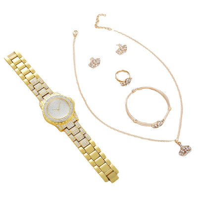 Relógio de quartzo de luxo estilo hip-hop